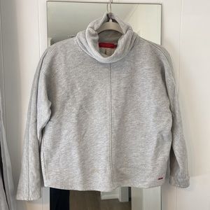 n: Philanthropy Gray Turtle Neck Sweatshirt